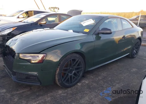 2013 Audi S5 3.0T Premium Plus z USA, uszkodzony, nr VIN WAUVGAFRXDA000680